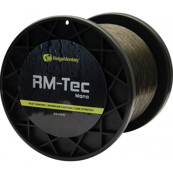 Леска RidgeMonkey RM-Tec Mono 1200m 0.38mm 15lb/6.8kg Brown