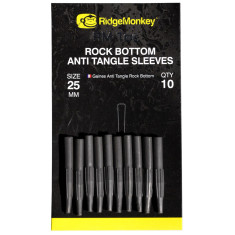 Протизакручувач RidgeMonkey Rock Bottom Tungsten Anti Tangle Sleeves Short (10шт/уп)