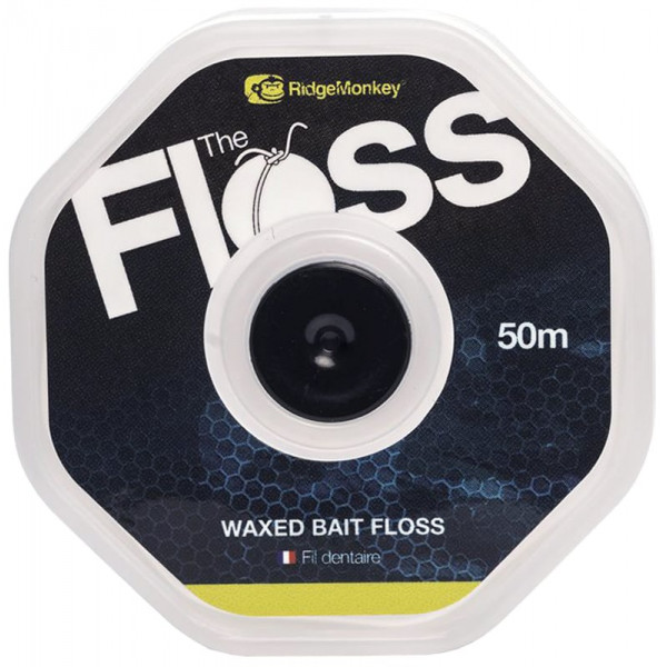 Нить монтажная RidgeMonkey The Floss Waxed Bait Floss 50m