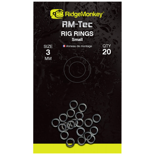 Кольцо RidgeMonkey RM-Tec Rig Ring XS (20 шт/уп)