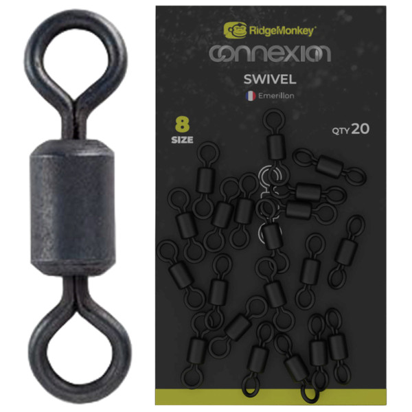 Вертлюжок RidgeMonkey Connexion Swivel #8 (20 шт/уп) Вертлюжок RidgeMonkey Connexion Swivel #8 (20 шт/уп)