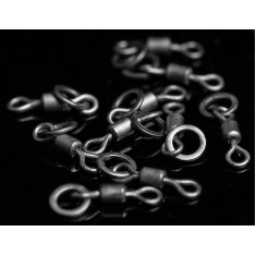 Вертлюжок RidgeMonkey RM-Tec Mini Hook Ring Swivel (10 шт/уп) Вертлюжок RidgeMonkey RM-Tec Mini Hook Ring Swivel (10 шт/уп)