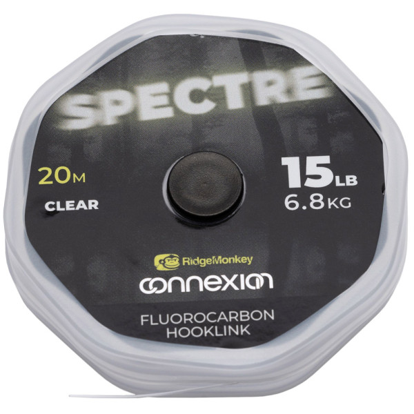 Флюорокарбон RidgeMonkey Connexion Spectre Fluorocarbon Hooklink 20m 20lb/9.1kg