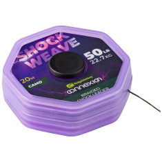 Шоклидер RidgeMonkey Connexion Shock Weave Braided Shock Leader 20m 50lb/22.7kg