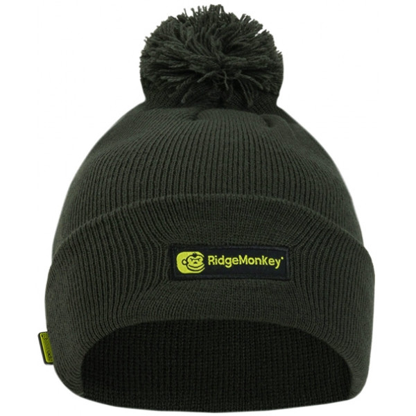 Шапка RidgeMonkey Bobble Beanie Hat ц:green