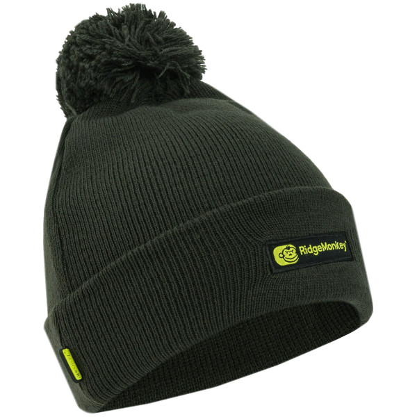 Шапка RidgeMonkey Bobble Beanie Hat к:green