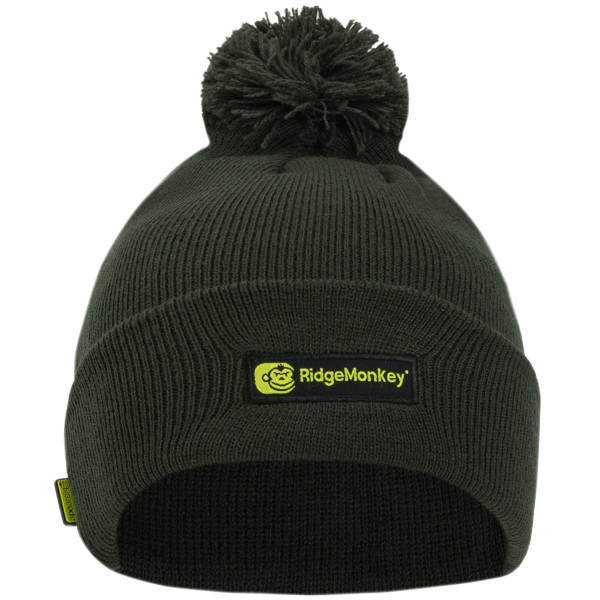 Шапка RidgeMonkey Bobble Beanie Hat к:green