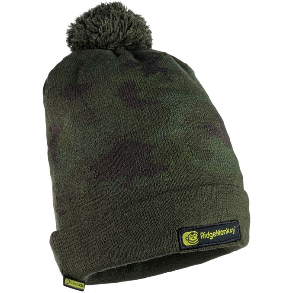 Шапка RidgeMonkey Bobble Beanie Hat ц:camo