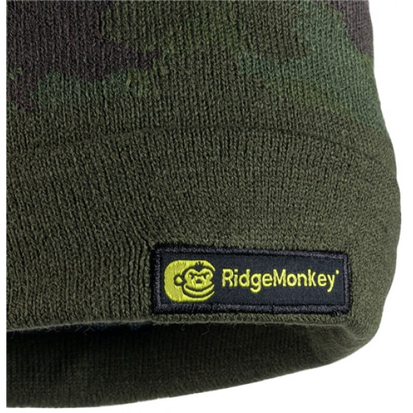 Шапка RidgeMonkey Bobble Beanie Hat ц:camo