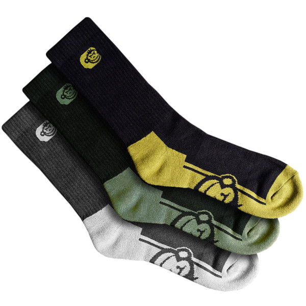 Шкарпетки RidgeMonkey APEarel Crew Socks 6-9 (39-43) (3 шт/уп)