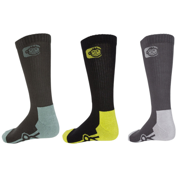 Шкарпетки RidgeMonkey APEarel Crew Socks 6-9 (39-43) (3 шт/уп)