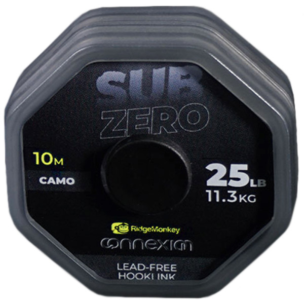 Поводковый материал RidgeMonkey Connexion SubZero Lead Free Hooklink 10m 25lb/11.3kg ц:camo