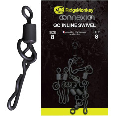 Вертлюжок RidgeMonkey Connexion QC Inline Swivel (8 шт/уп) Вертлюжок RidgeMonkey Connexion QC Inline Swivel (8 шт/уп)