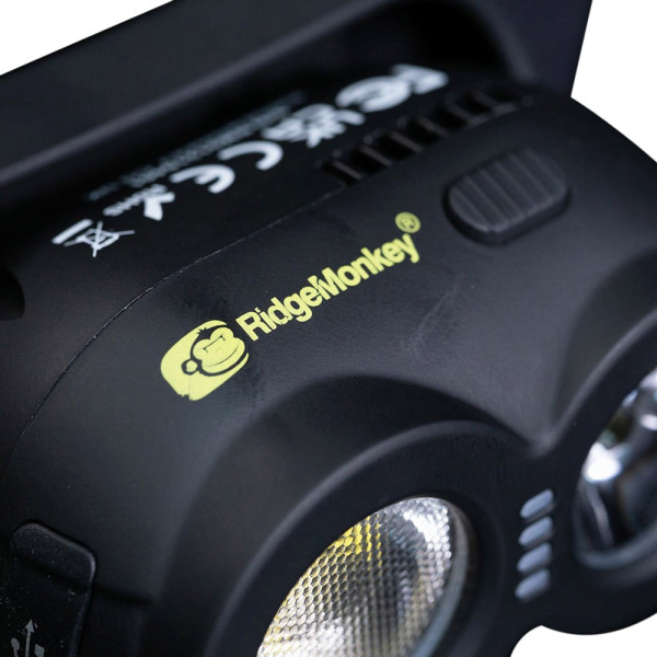 Ліхтар налобний RidgeMonkey VRH150X USB Rechargeable Headtorch