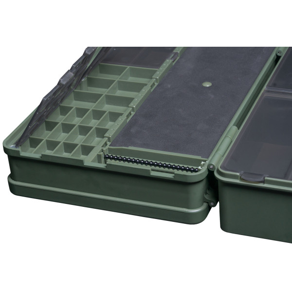 Коробка RidgeMonkey Armoury Pro Tackle Box з повідочницями Коробка RidgeMonkey Armoury Pro Tackle Box з повідочницями