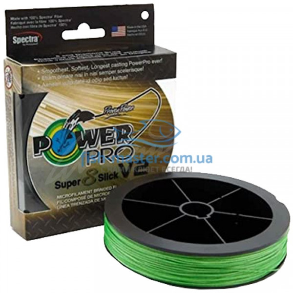 Шнур Power Pro Super 8 Slick V2 135m Aqua Green 0.23mm 38lb/17kg