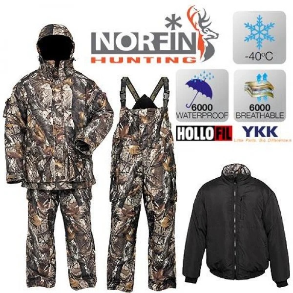 Костюм зимний Norfin Hunting North Staidness (-40°) р.S