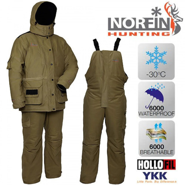 Костюм зимний Norfin Hunting Wild Green р.L Костюм зимний Norfin Hunting Wild Green р.L