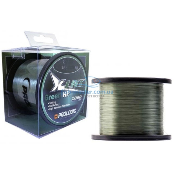 Леска Prologic XLNT HP 1000m 30lbs 13.1kg 0.43mm Green