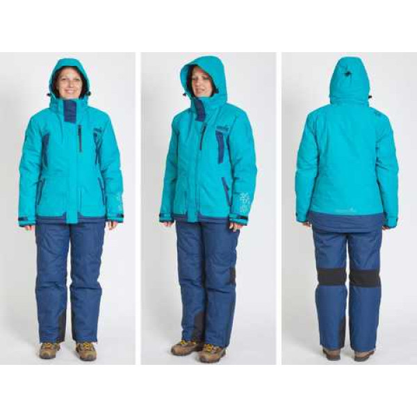 Зимний костюм Norfin Snowflake 2 (голубой) -25° р.L Зимний костюм Norfin Snowflake 2 (голубой) -25° р.L