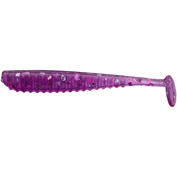 Силикон Reins AJIRINGER SHAD 428 Purple Dynamite (15 шт/уп.)	