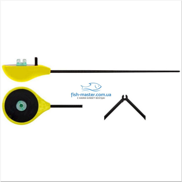 Зимняя удочка Salmo HANDY ICE ROD 24cm(жёлтая)