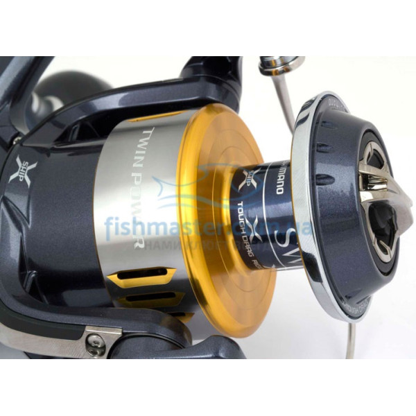 Катушка Shimano Twin Power 8000 SW-B PG 10+1BB 4.9:1