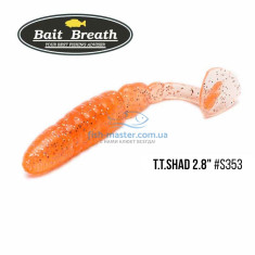 Bait Breath TTShad 2.8 "Silicone (7pcs / pack) # S353