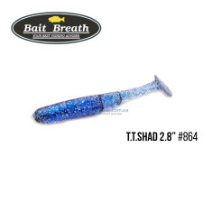 Bait Breath TTShad 2.8 "Silicone (7pcs / pack) # S864