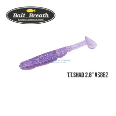 Bait Breath TTShad 2.8 "Silicone (7pcs / pack) # S862