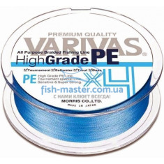 Шнур Varivas High Grade PE X4 Water Blue 150m #0,6