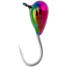 Mormyshka tungsten Viking Fishing Drop 0.25g 2.5mm Rainbow (5pcs)