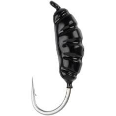 Mormyshka tungsten Viking Fishing Shrimp 0.33g 7mm Black (5pcs)