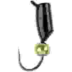 Мормышка вольфрамовая Viking Fishing Rigabik+bead 0.35g 2mm Black+G (5шт)