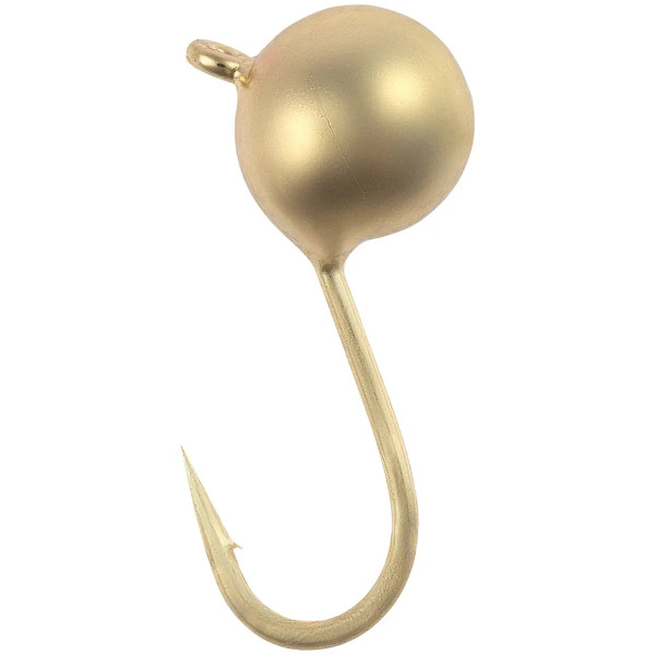 Мормышка вольфрамовая Viking Fishing Round 0.3g 3mm Gold (5шт)