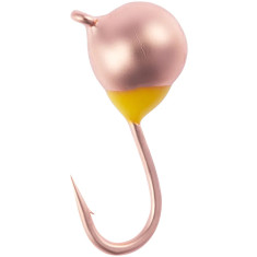 Mormyshka tungsten Viking Fishing Round+drop 0.31g 3mm Cu (5pcs)