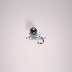 Tungsten jig Winter Star shot eyelet 7.0mm / 3.22gr. hook number 10: black
