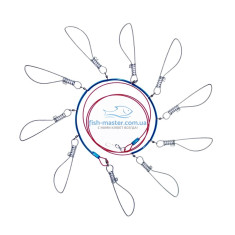 Кукан Condor  тросс 10 карабинов