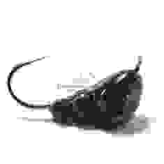 Tungsten jig Winter Star ant eye 3.0mm / 0.30gr. hook number 18: black
