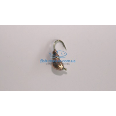 Блешня вольфрамова Winter Star мураха вушко 3.0мм / 0.30гр. гачок №18: мідь