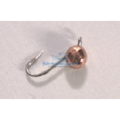 Tungsten jig Winter Star shot edge eyelet 2.5mm / 0.14gr. hook number 20: copper