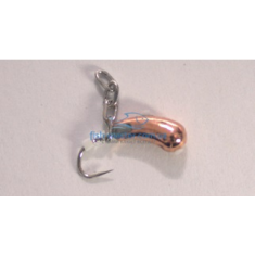 Tungsten jig Winter Star Uralka chain 3.0mm / 0.57g hook No. 16: copper / silver