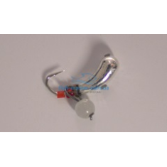 Tungsten jig Winter Star Uralka hanger 3.0mm / 0.57g hook No. 16: silver / white