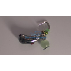 Tungsten jig Winter Star Uralka hanger 3.0mm / 0.57g hook No. 16: black / green