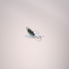 Tungsten jig Winter Star seed 2,5mm / 0,23g hook No. 18: black