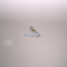 Блешня вольфрамова Winter Star крапля вушко 2,5мм / 0,23гр гачок №18: золото