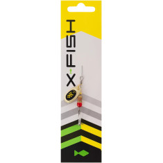 Spinner X-Fish Spike №1 2.5g Gold black lime