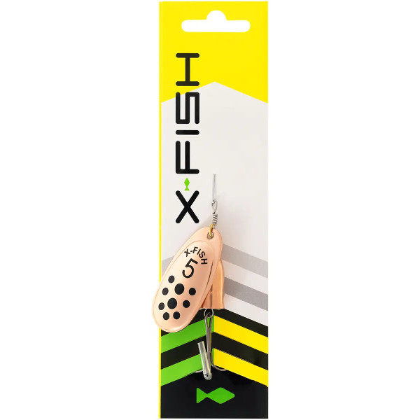 Блесна X-Fish Wolf №4 10g Copper