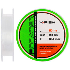 Флюорокарбон X-Fish FCoated 10m 0.14mm 2.3kg