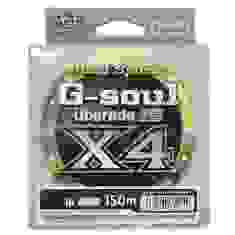 Шнур YGK G-Soul X4 Upgrade 150m 0.185mm #1.2/20lb 9.1kg ц:серый